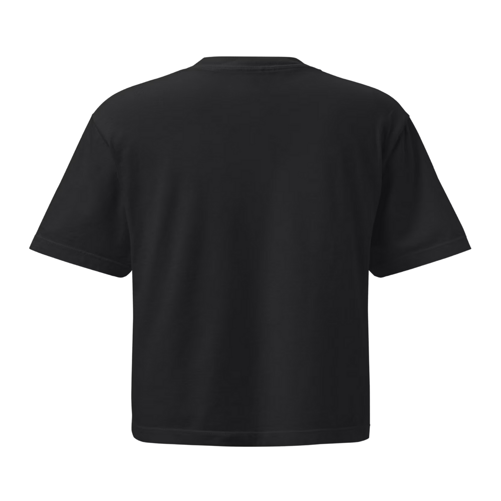 Essential Black Crop Top