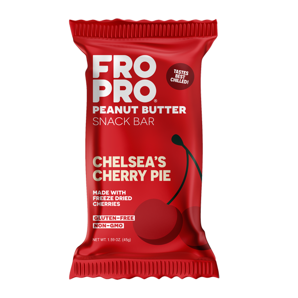 FROPRO | Chelsea's Cherry Pie Peanut Butter Snack Bar