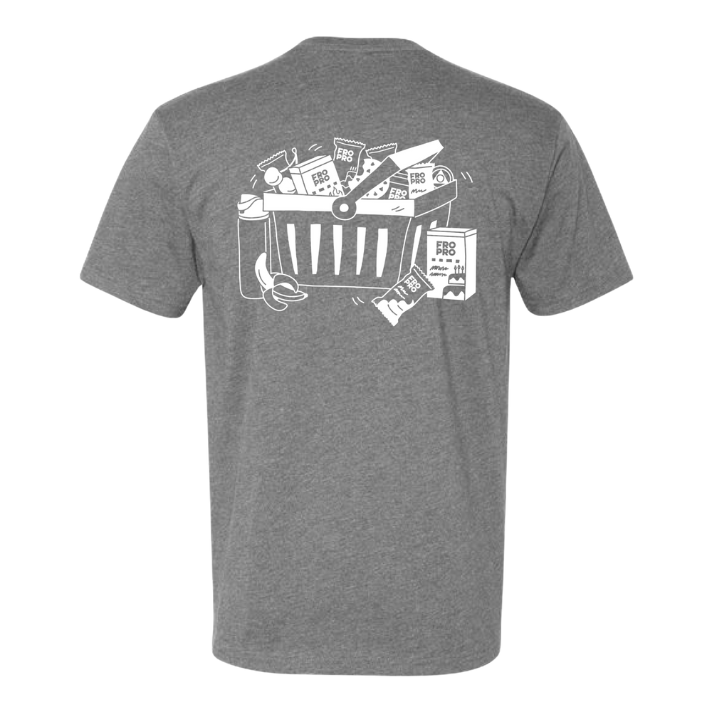 Gray Market Basket Tee