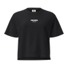 Essential Black Crop Top