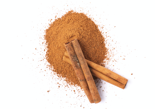 pile of cinnamon as an ingredient 